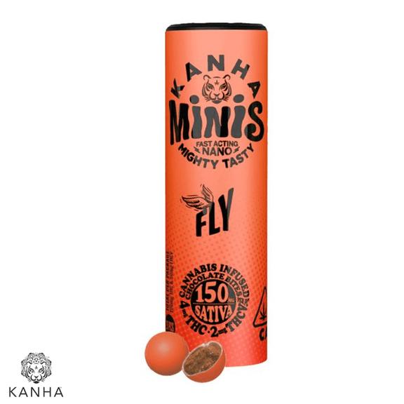 KANHA - Fly Chocolate Nano Minis 2:1 THC:THCV 100mg