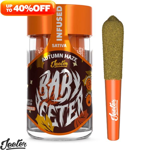 BABY JEETER - Autumn Haze Infused Preroll Pack 2.5g