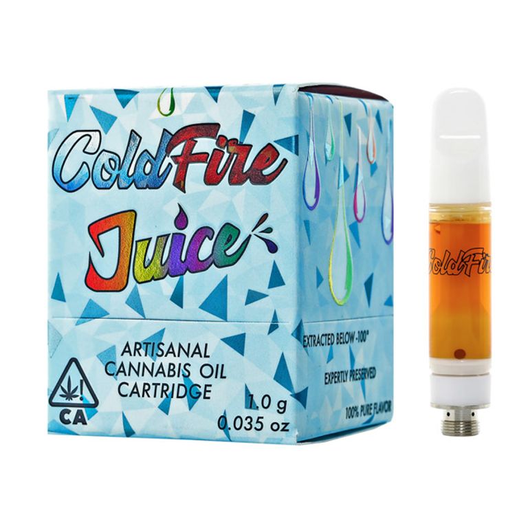 Coldfire Cannabis - Blue ZeClair Hybrid Juice Cartridge