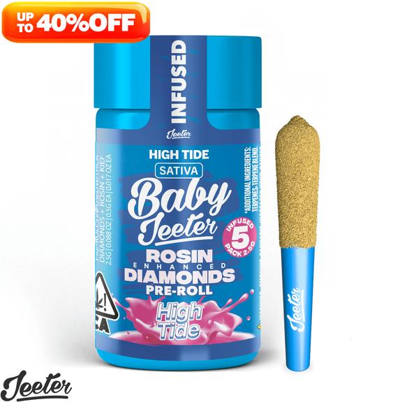 BABY JEETER - High Tide Rosin Infused Preroll Pack 2.5g