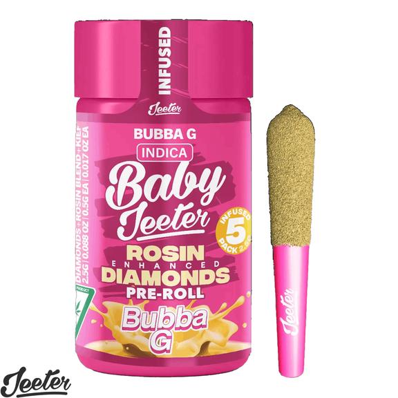 BABY JEETER - Bubba G Rosin Infused Preroll Pack 2.5g