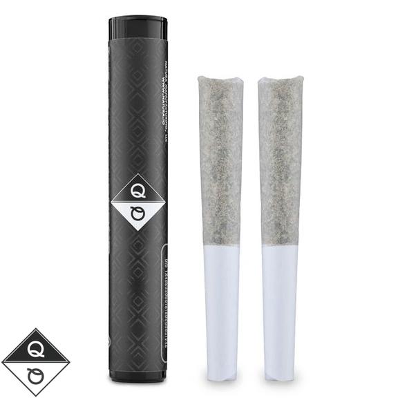 QUALITY OVER QUANTITY - Cherry Gas Ice Water Hash Infused Preroll 2pk 1g