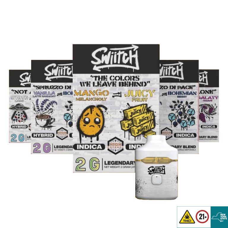 Swiitch High Potency Legendary Blend Vapes: Unleash the Power of Pure Bliss