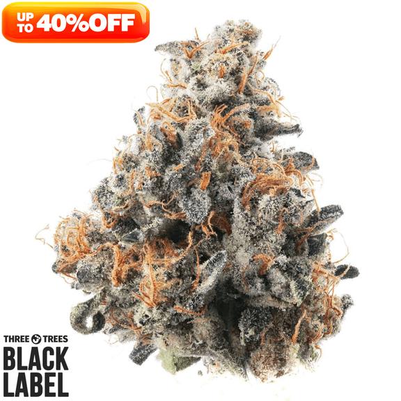 THREE TREES - Black Papaya Blk Lbl Flower 3.5g