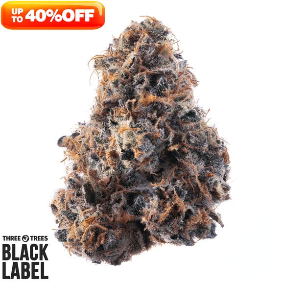 3T BLK LBL - Blueberry Swirl Flower 3.5g