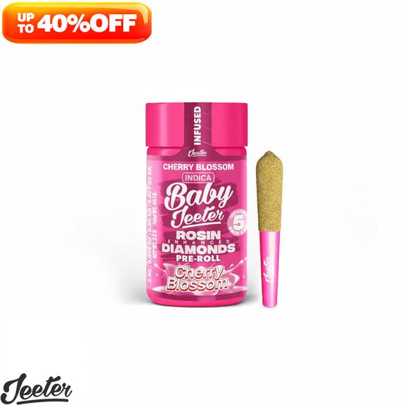BABY JEETER - Cherry Blossom Infused Preroll Pack 2.5g