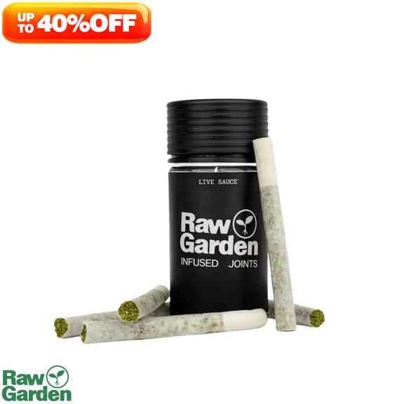 RAW GARDEN - Raspberry Haze Sauce Infused Joints 5 Pack 2.85g