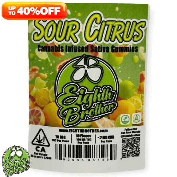 EIGHTH BROTHER - Sour Citrus Gummies 100mg