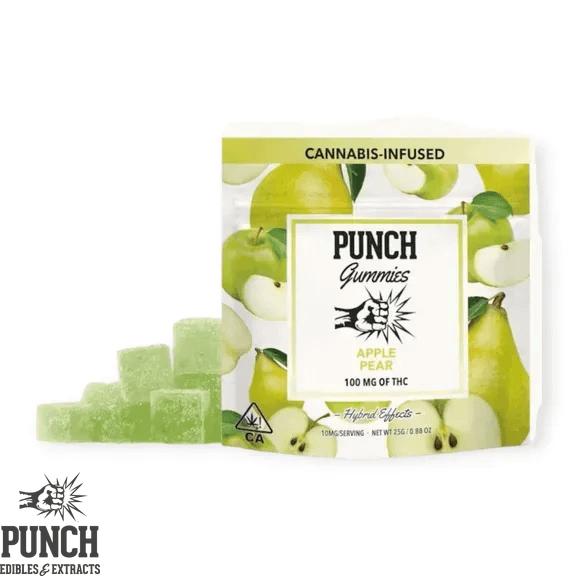 PUNCH - Apple Pear Gummy 100 mg