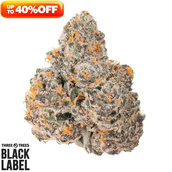 3T BLK LBL - Amaretto Mintz Flower 3.5g
