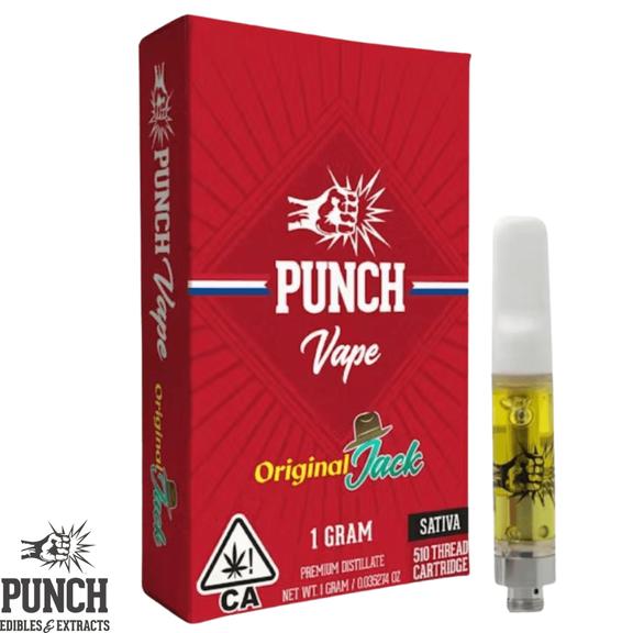 PUNCH - Original Jack Vape Cartridge 1g
