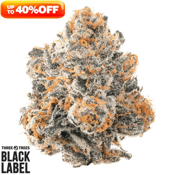 3T BLK LBL - Peach Tree Flower 3.5g