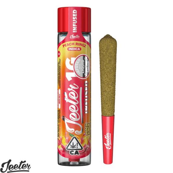 JEETER - Peach Ringz Infused Preroll 1g