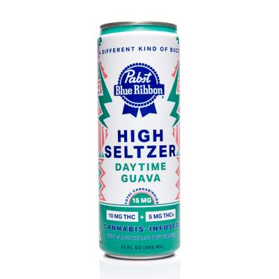 PBR - Daytime Guava Infused Seltzer | 12 oz 15 mg