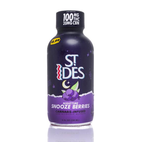 St Ides - Snoozeberries | 4oz Shot 100mg + 20mg CBN