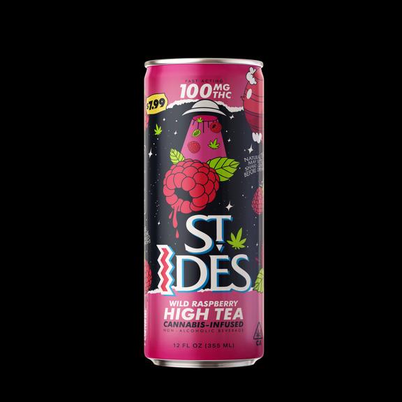 St Ides - Wild Raspberry | 12oz High Tea 100mg