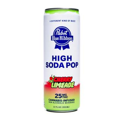 PBR - Cherry Limeade Infused High Soda | 12oz 25mg