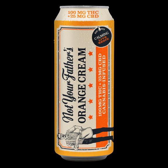 NYF - Orange Cream | 16oz Soda 100mg + 25mg CBD