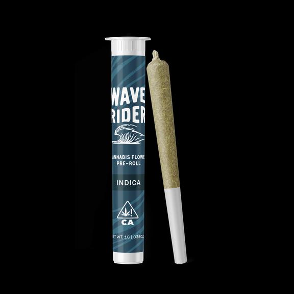 Wave Rider - Field Cookies | Indica 1g Pre Roll