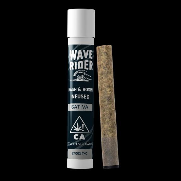 Wave Rider - Super lemon Haze | 1.2g Rosin Infused Pre Roll (Sativa)