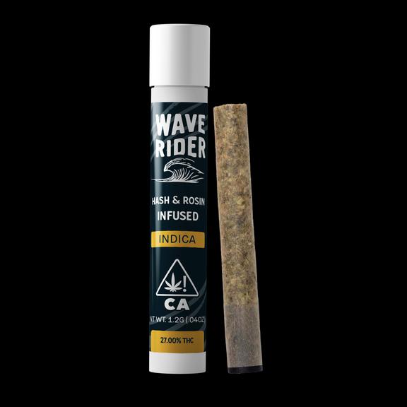Wave Rider - Forbidden Fruit | Hash+Rosin Infused Pre Roll (Indica)