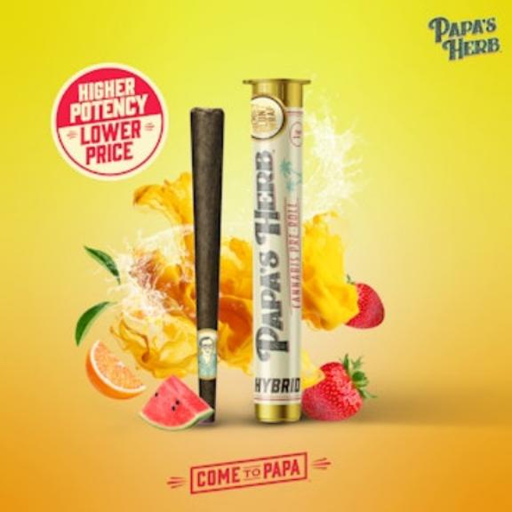 Papa's Herb - Biscotti | 1g Pre Roll (Hybrid)