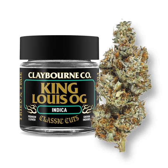 Claybourne - King Louis OG | 3.5g Classic Cuts (Indica)