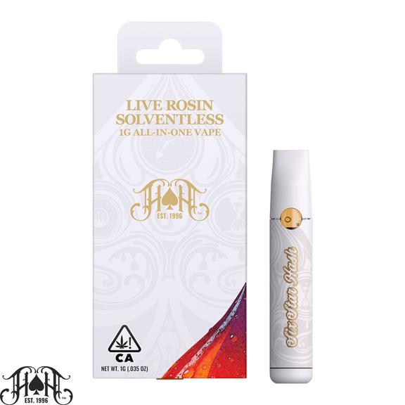 HEAVY HITTERS x MATTOLE VALLEY FARMS - Purple Papaya Live Rosin AIO 1g