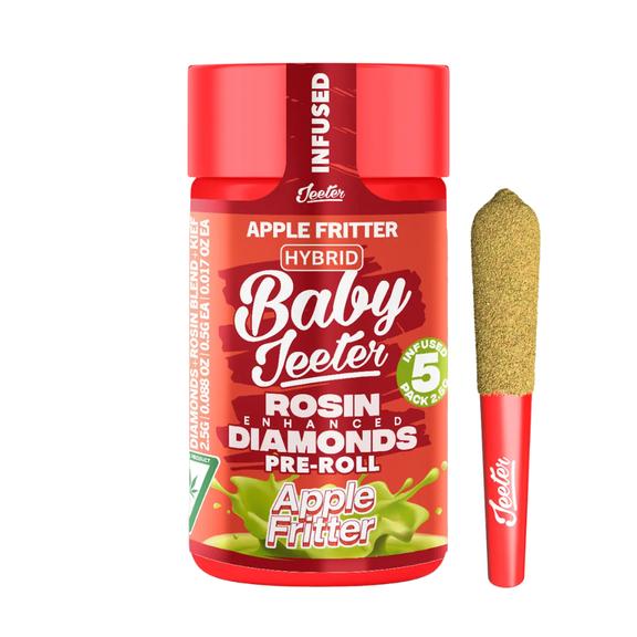 BABY JEETER - Apple Fritter Rosin Infused Preroll Pack 2.5g