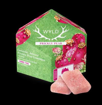Wyld - Prickly Pear | 100mg (10x10mg) Gummies (Sativa)
