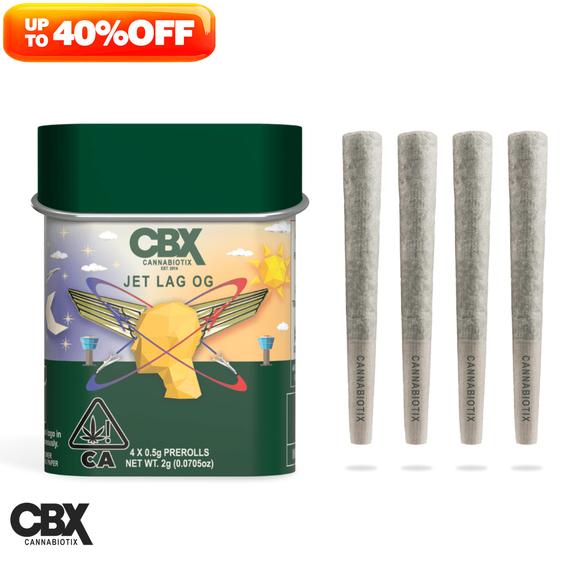 CANNABIOTIX - Jet Lag OG Preroll 4 Pack 2g