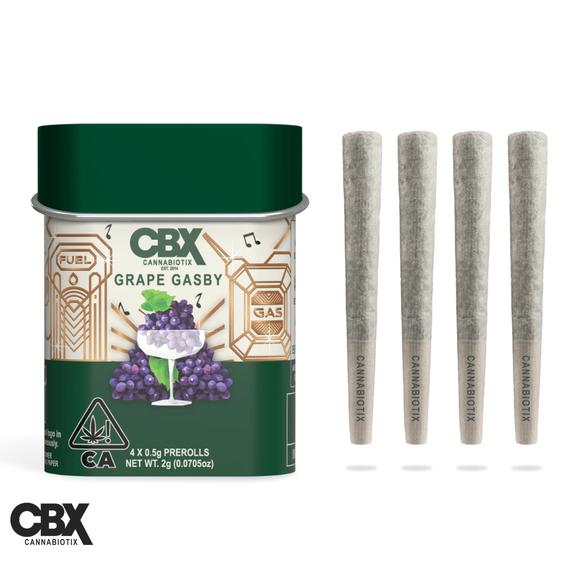 CANNABIOTIX - Grape Gasby Preroll 4 Pack 2g