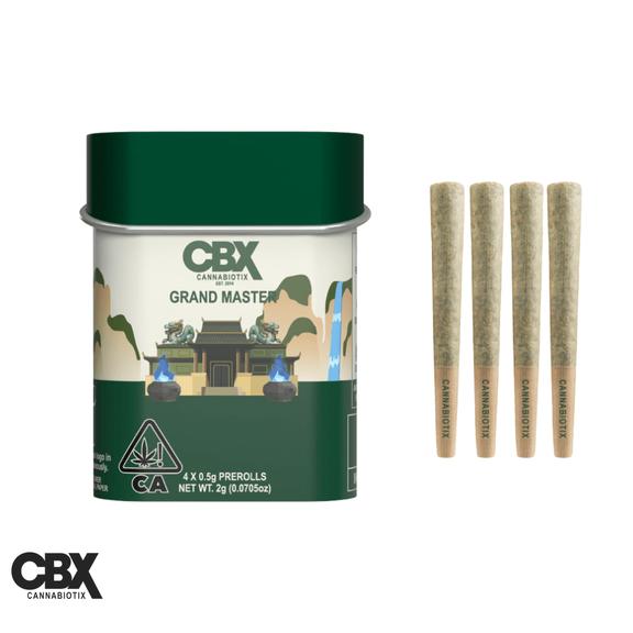 CANNABIOTIX - Grand Master Preroll 4 Pack 2g