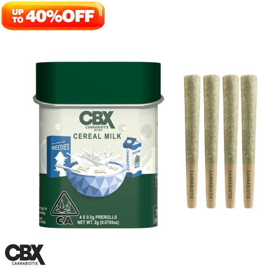 CANNABIOTIX - Cereal Milk Preroll 4 Pack 2g