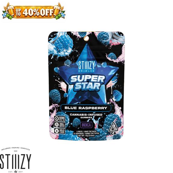 STIIIZY - Blue Raspberry Super Star Gummies 100mg