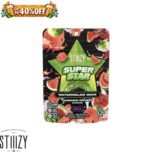 STIIIZY - Watermelon Wave Super Star Gummies 100mg