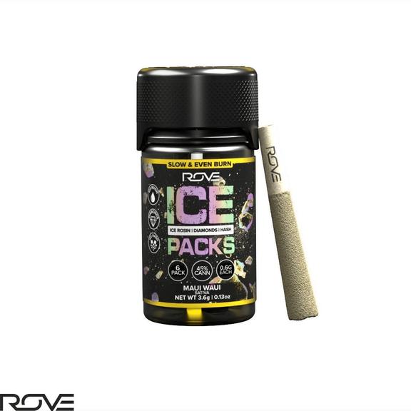 ROVE - Maui Waui Ice Pack Infused Preroll 6 Pack 3.6g