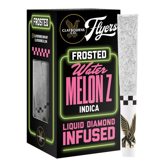 Claybourne - Watermelon Z | 2.5g (0.5gx5) Frosted Infused Flyers (Indica)