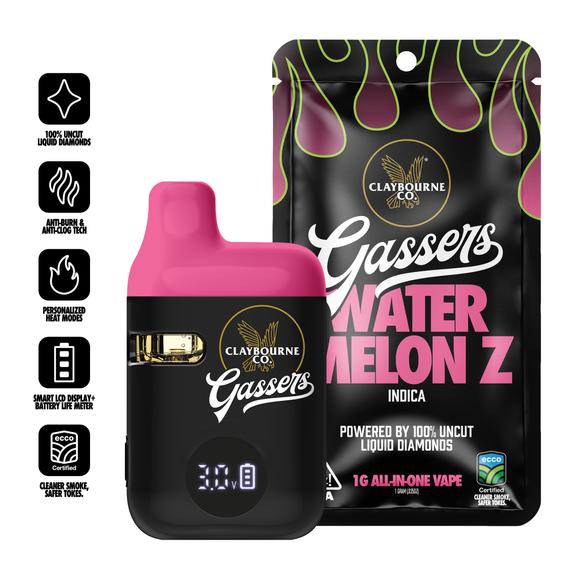 Claybourne - Watermelon Z | 1g Gassers All-in-One (Indica)