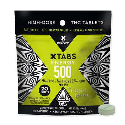 X - X Tabs Energy | 500 mg THC Tablet