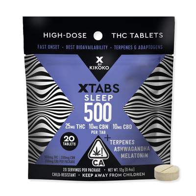 X - X Tabs Sleep | 500mg THC Tablets