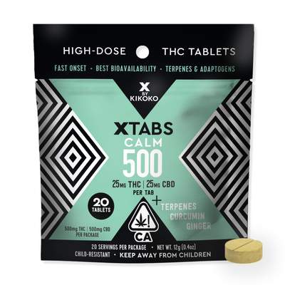 X - X Tabs Calm | 500 mg THC Tablet