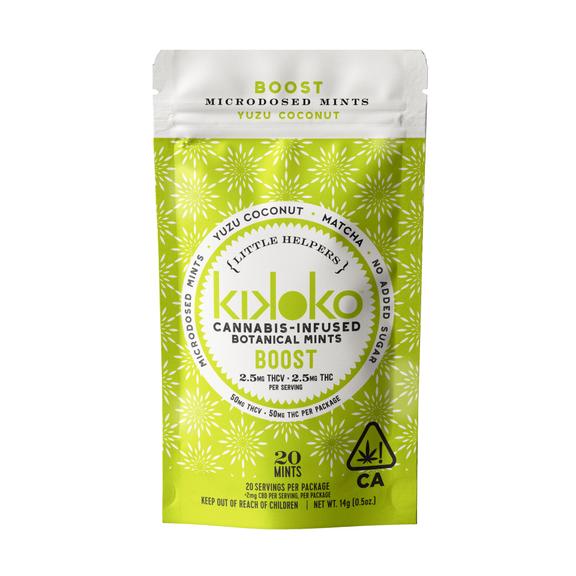 Kikoko - Little Helpers Boost Mints | 50mg THC (2.5mg THC x 20 Mints)