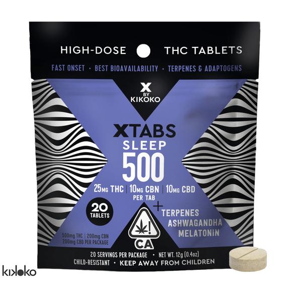 KIKOKO - Sleep X - THC:CBD:CBN Tabs 500mg
