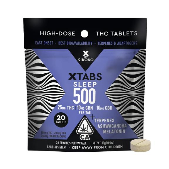 KIKOKO - Sleep X - THC:CBD:CBN Tabs 500mg