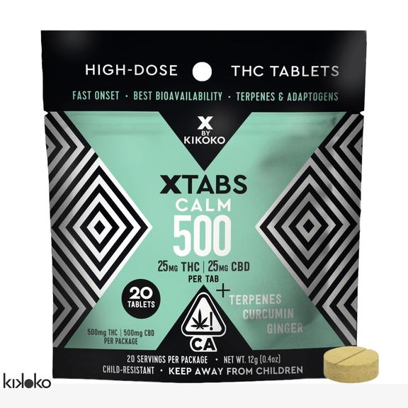KIKOKO - Calm 1:1 THC:CBD X - Tabs 500mg