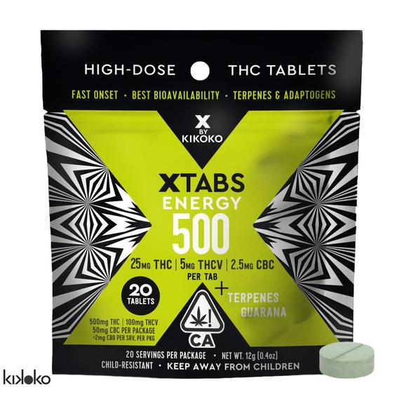 KIKOKO - Energy THC:THCV:CBC X - Tabs 500mg
