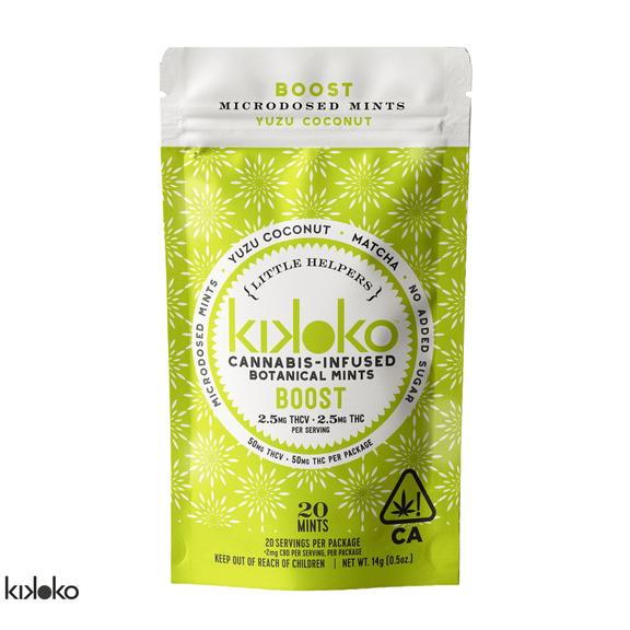 KIKOKO - Boost Yuzu Coconut 1:1 THCV:THC 20pk Mints 100mg