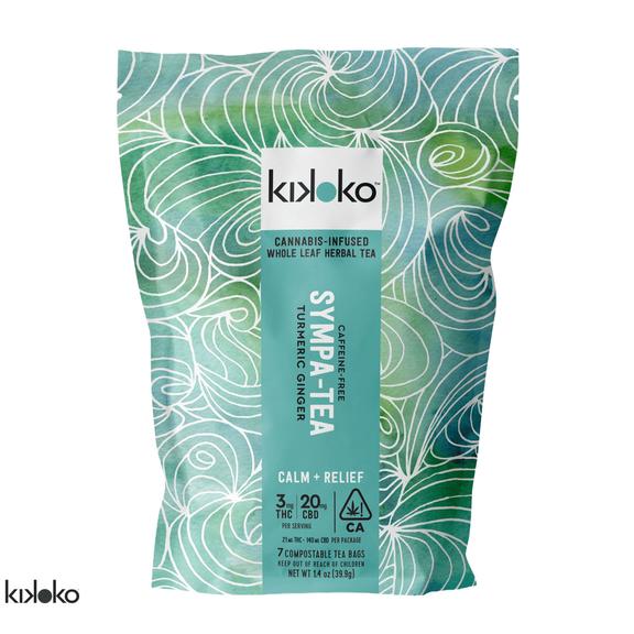 KIKOKO - Sympa-Tea Turmeric Ginger THC:CBD Tea