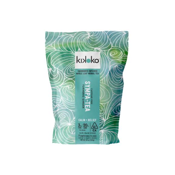 KIKOKO - Sympa-Tea Turmeric Ginger THC:CBD Tea